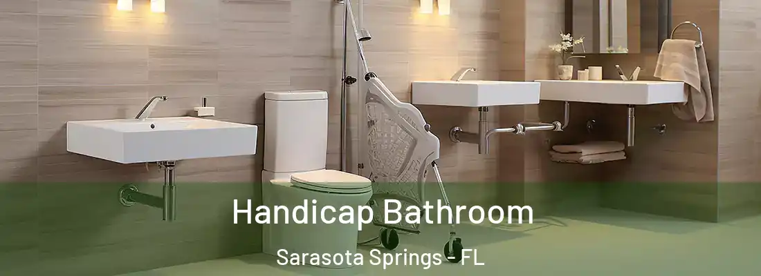 Handicap Bathroom Sarasota Springs - FL