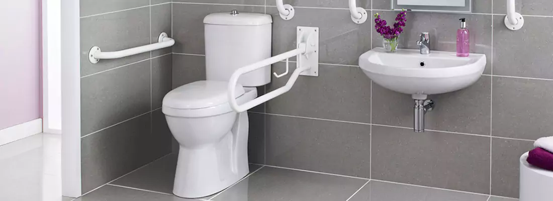 Modern Handicap Bathroom Solutions with Safety Features in Sarasota Springs, FL