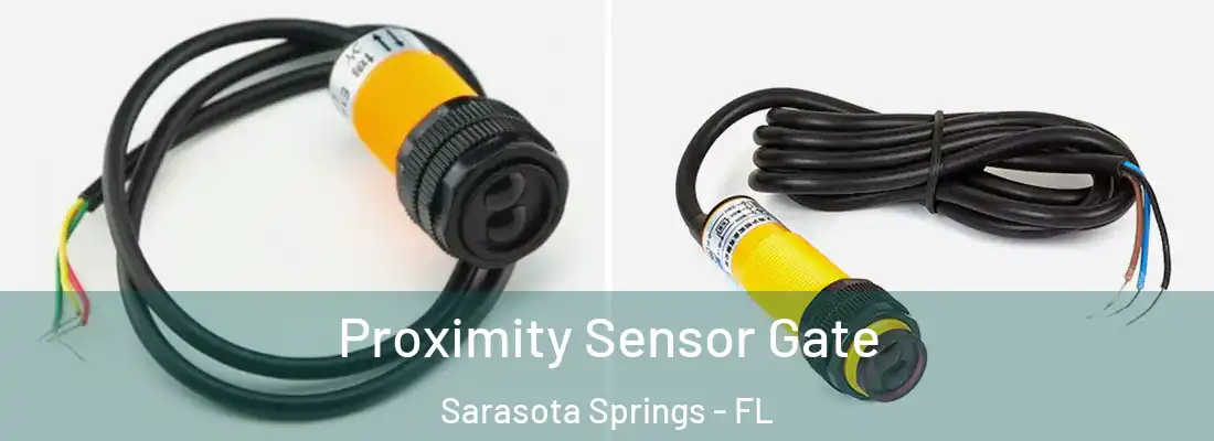 Proximity Sensor Gate Sarasota Springs - FL